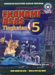 Buku teks digital asas (btda) ekonomi tingkatan 5 (lima). Tajuk Sukatan Pelajaran Panitia Ekonomi Asas