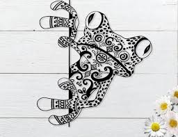 Download Clip Art Art Collectibles Mandala Frog Svg Frog Cut File Zentangle Frog Svg Cricut Svg Frog Monogram Svg Zentagle For Cricut Silhouette Cut File Intricate Svg