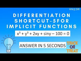 Differentiation Shortcut Tricks Youtube In 2020 Math Tutorials Love Math Youtube Names
