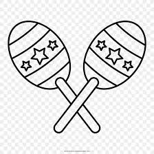 Cinco de mayo is an annual celebration. Black And White Drawing Coloring Book Maraca Maracas Png 1000x1000px Black And White Area Black Brazil