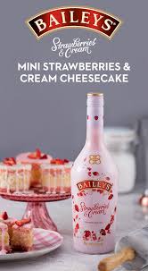 There S Baking Night Then There S Baking Night With Baileys Adding Baileys Strawberries Cream Is The Pe Strawberries And Cream Desserts Soften Cream Cheese