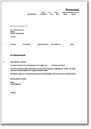 Egal ob du noch dabei bist dein bewerbungsschreiben zu formulieren oder ob du dich schon auf dein bewerbungsgespräch vorbereitest. Absage An Einen Bewerber Ohne Vorstellungsgesprach At Musterbrief Download