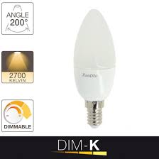 Led Flame Bulb With Standard E14 Base And 6w Consumption