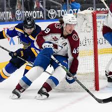 On sunday night in denver, where nhl hockey was given a rare future reconnoiter after the original colorado rockies left town … Presidents Trophy Winning Colorado Avalanche Begin Their Playoff Run Monday Against The St Louis Blues Mile High Hockey
