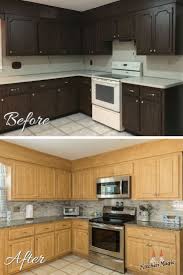 This Kitchen S Cabinets Were Refaced With Countertops And Backsplash Replaced For An Amazi Shaker Kitchen Cabinets Refacing Kitchen Cabinets Kitchen Refacing