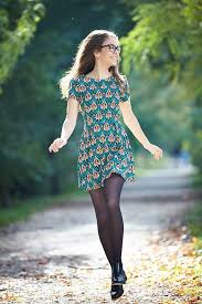Love Baroque Woven Skater Dress Girl Outfits Fashion Clothes Women Fashion