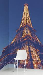 برج ايفل ورق جدران حجم كبير لغرف النوم و غرف المعيشة و غرف الاستقبال Wall Murals Eiffel Tower Tower