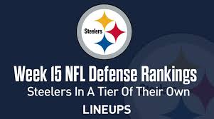 Nfl bye week schedule 2020. Week 15 Nfl Defense Def Fantasy Football Rankings Steelers Rams In A Tier Of Their Own