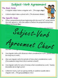 subject verb agreement difficulties