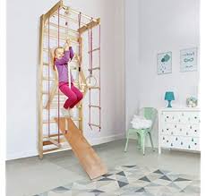 Kletterwand Sprossenwand Mit Stange Sportgerat Kinder 1 220 Fitness Kinder Gym Turnwand Kletterg Sprossenwand Kinderzimmer Kletterwand Kinderzimmer Kletterwand