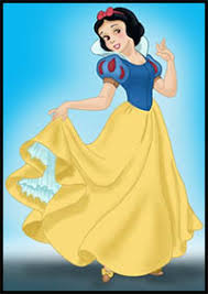Then trace a small smile, continuing along to draw the neck. How To Draw Disney S Snow White And The Seven Dwarf Cartoon Characters Drawing Tutorials Drawing How To Draw Disney S Snow White And The Seven Dwarf Illustrations Drawing Lessons Step