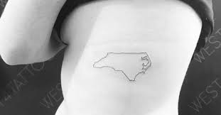 May 01, 2017 · for almost ten years i was in florida. North Carolina Map Tattoos Tattoofilter