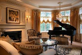 Great Baby Grand Piano Decorating Ideas For Graceful Living Room Traditional Design Ideas With Baby Piano Living Rooms Grand Piano Room Grand Piano Living Room