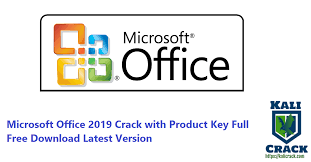It is a place that changed into released by the end of 2019. Microsoft Office 2019 Crack With Product Key Full Free Download 2021