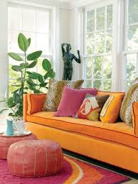 Sky dweller estate sweetheart table shot. Eye For Design Decorating With Pink And Orange