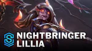 Nightbringer Lillia Skin Spotlight - League of Legends - YouTube