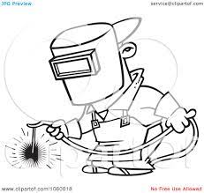 Clip Art Iron Worker Google Search Outline Designs Line Art Design Illustration Art
