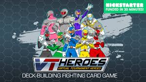 Each deck in yomi represents one character, with 10 decks in the first release. Vt Heroes Deck Building Fighting Card Game By J1 Studios Kickstarter