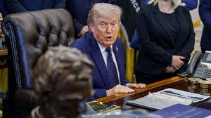 Scoop: Trump huddles with oil execs as Iran stalemate drags on