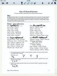 Chemical reactions can be further divided into many categories. Pogil Activities For Highschool Chemistry Types Of Chemical Reactions Key Types Chemical Reactions Worksheets Teaching Resources Tpt 21 Types Of Chemical Reactions S Pdf Seabreeze High School Gaksah