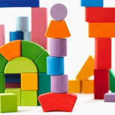 The Big Box Of Colorful Wooden Blocks The Land Of Nod Crate And Barrel Wooden Building Blocks Toy Blocks