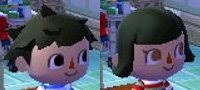 When getting a haircut or makeover, harriet will push a button, and a large, hairdryer looking device will cover the player's entire head. Animal Crossing New Leaf Hair Guide English