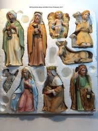 Homco Home Interior 9 Piece Porcelain Figurines Nativity Set Krippenfiguren Krippenbilder Weihnachten