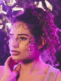 DIY Photoshoot with Creative Model and Homemade Backdrop