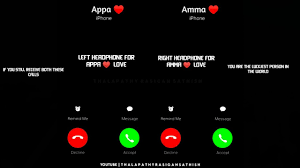 We support many indian languages. Appa Amma Love Call Whatsapp Status Use Thalapathy Rasigan Sathish Youtube
