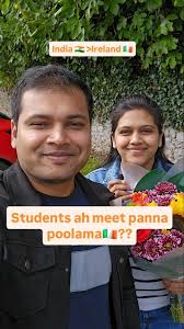 Meet and Greet with our students, Mr. Ashwin & Mr. Shankar., Got admission  in Griffith, Cork city., Congratulations and Vigaah team wishing all the  very best