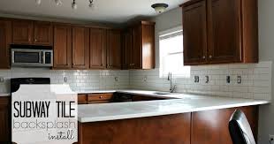 How to tile subway tile backsplash. Duo Ventures Kitchen Makeover Subway Tile Backsplash Installation