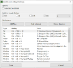 Windows 8 and LeoMoon HotKeyz is a portable hotkey management utility