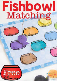 Color Matching Fishbowl Activity For Preschoolers Toddler Learning Activities Preschool Activities Learning Colors