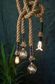 Manila Rope Light 1 5 Diameter Etsy Manila Rope Light Rope Lights Rope Pendant Light