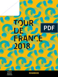 2018 Tour De France Roadbook Cycle Racing Cycle Sport