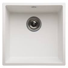 Evier A Encastrer Resine Blanc 1 Cuve Leroy Merlin En 2020 Evier Resine Blanche Salle De Bain