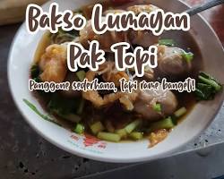 Gambar Bakso Lumayan Pak Topi Solo