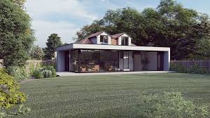 Contemporary pool house celebration cottages hen party. The Pool House Brightman Clarke Architects