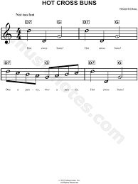 Check spelling or type a new query. Tradtional Hot Cross Buns Sheet Music For Beginners In C Major Download Print Sku Mn0127899