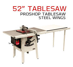 Jet 52 Proshop Tablesaw Steel Wings 230v 1549 99 Jet Tools Table Style Design