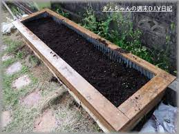 k20170513 2レイズドベッド レイズドベッド 家庭菜園 花壇 作り
