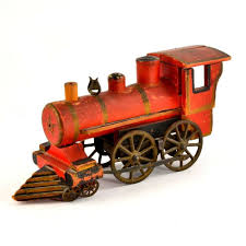 1880 Antique Wooden Steam Engine Model Trains Engine Working Train Engines