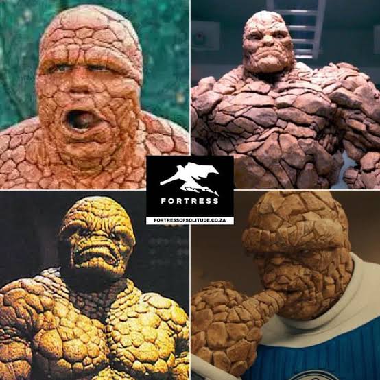 I don't know why people think the new The Thing looks worse than the past  versions : r/Marvel