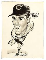 PAIR OF ORIGINAL FRED REINERT CLEVELAND INDIANS CARTOON ARTWORK for sale at  auction from 20th January to 5th February