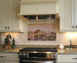 french country kitchen backsplash