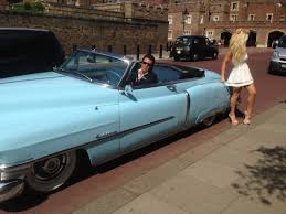 Image result for Azure Blue 1953 Cadillac