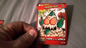 Deal one card at a time to each player until everyone has ten cards. Trash Pack Trading Cards Youtube