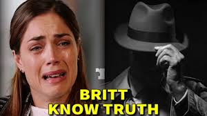 Britt finally discovers the true identity of the man behind the Nathan mask  ABC General Hospital (See details in comments)