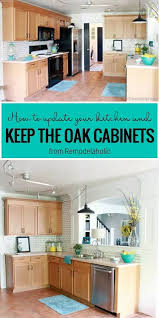 Great Ideas To Update Oak Kitchen Cabinets In 2020 Oak Kitchen Cabinets Oak Kitchen Remodel Oak Kitchen