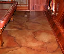 The concrete is already there, so it doesn't take a ton of work to create a nice looking floor. Concrete Stain Suppliers The Standard In Decorative Concrete Restoration Products